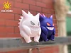 1/20 Scale World Zukan Well-behaved Gengar - Pokemon Resin Statue - sun Studio [In Stock]