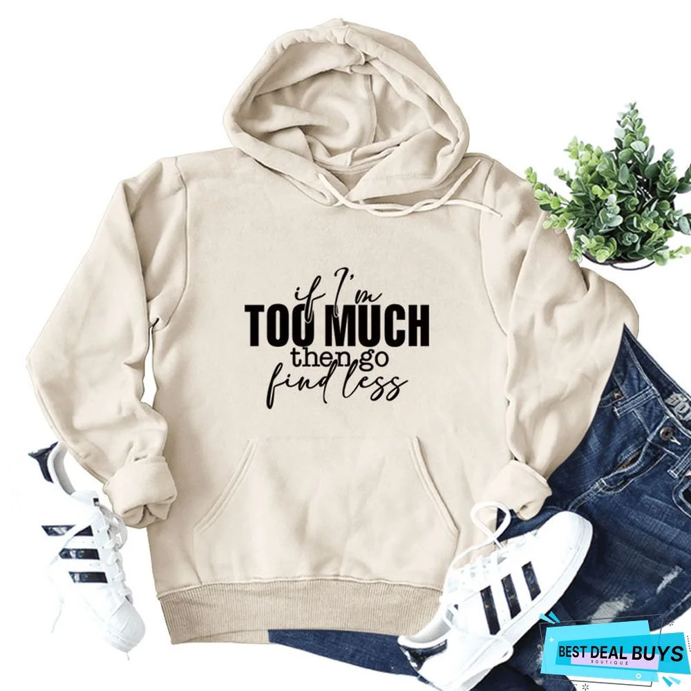 Cotton Casual Hoodie Sweatshirt