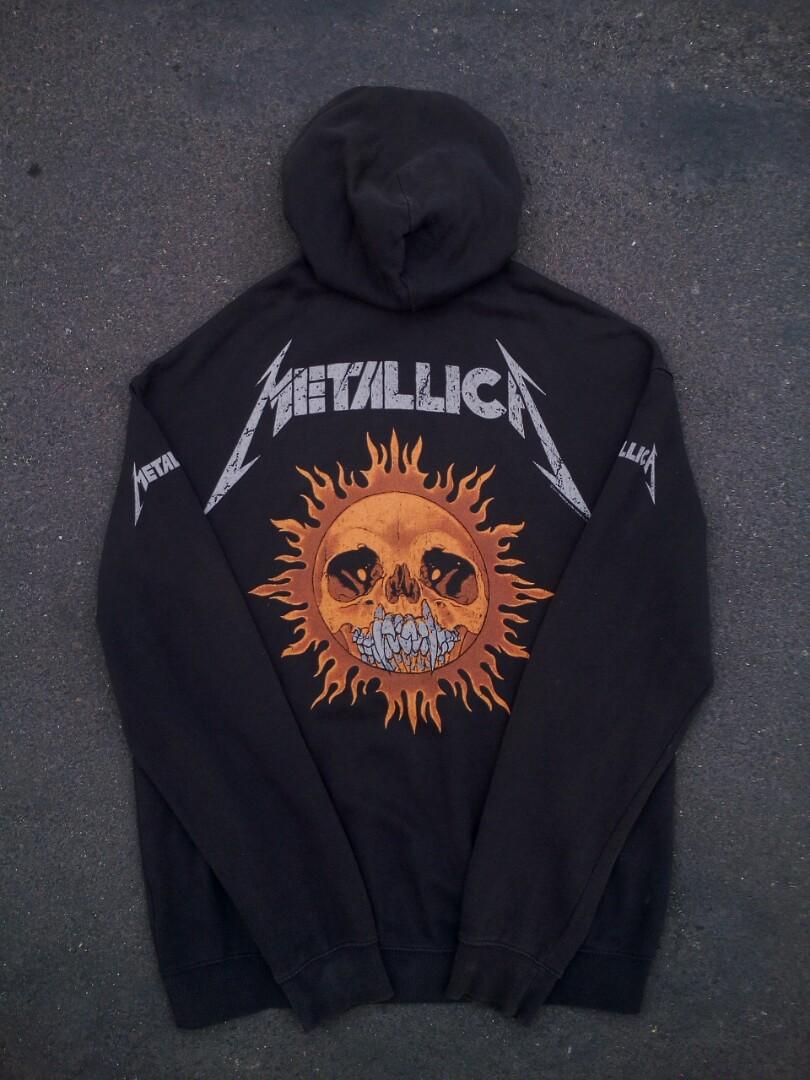Metallica Sun Hoodie exclusive at Apparel2love