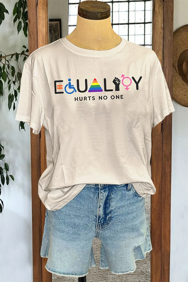 Equality Hurts No One T-shirt