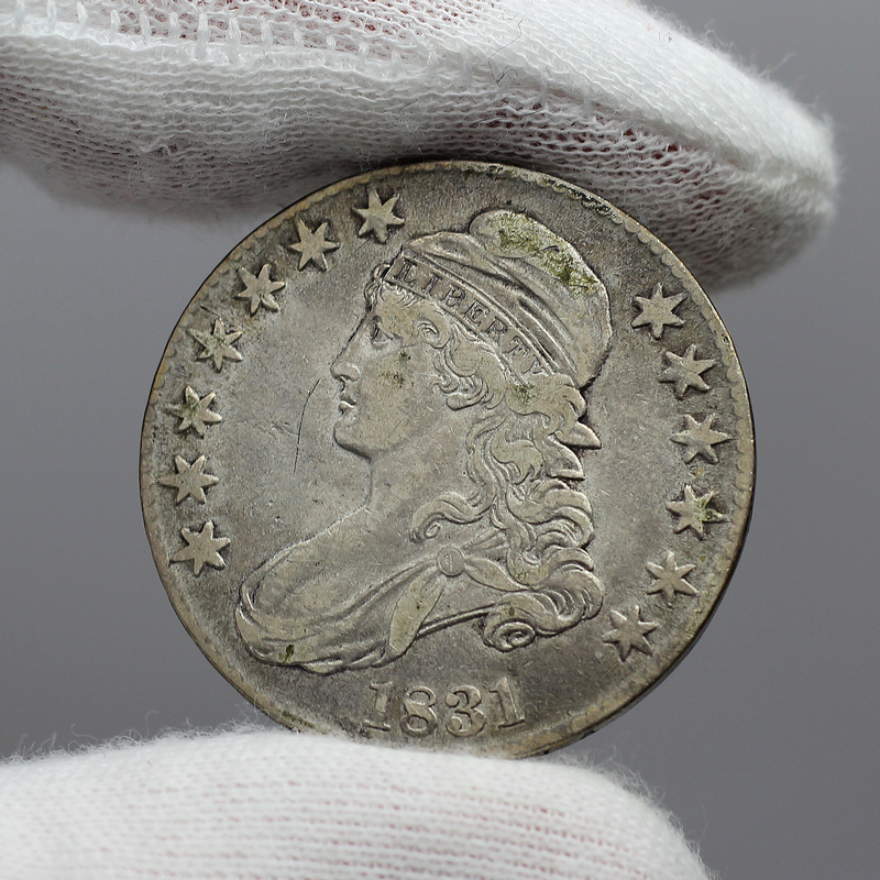 1831 Capped Bust Half Dollar VG/F | SilverTowne