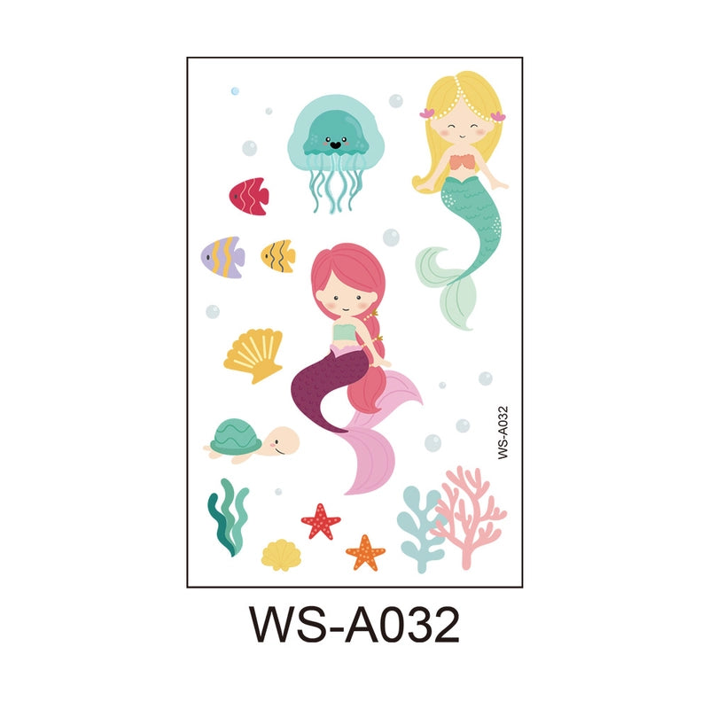 Mermaid Pet Tattoos & Body Art 1 Piece