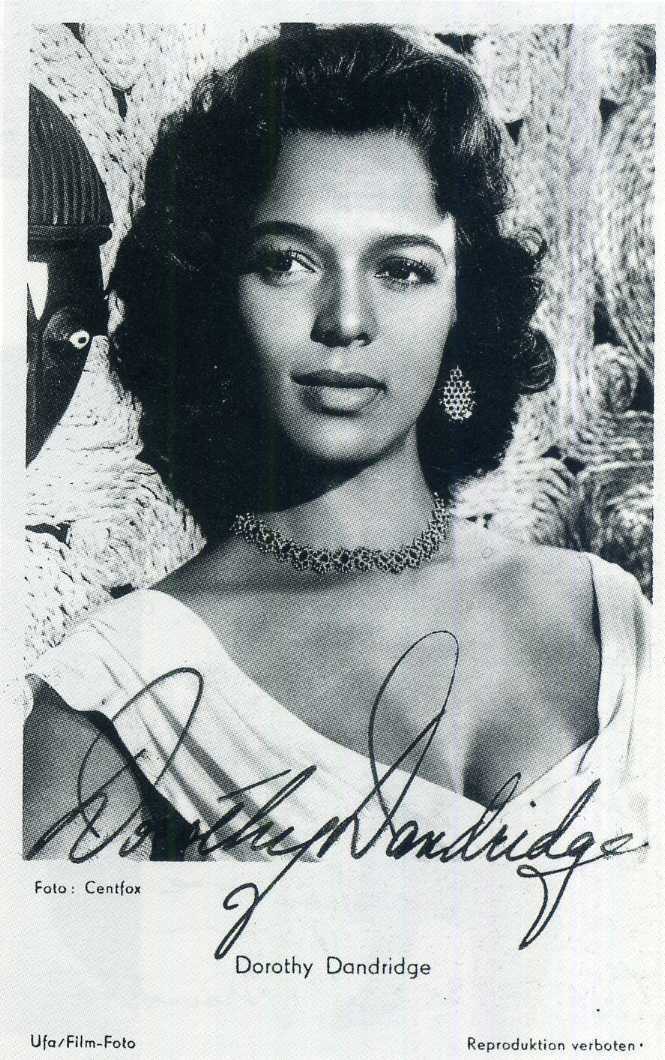 DOROTHY DANDRIDGE Signed Photo Poster paintinggraph - Film / Theatre Actress - Preprint