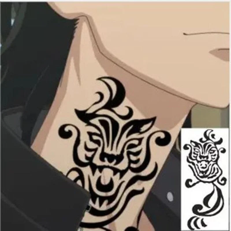 Japanese Anime Tokyo Avengers Sano Manjiro Mikey Draken Punishment Yumiyaichi Tiger Normal/ Herbal Juice Tattoo Sticker