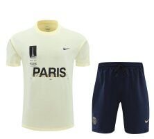 24/25 PSG Paris Saint Germain Short Sleeve Training Kit Thai Quality