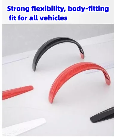 Automobile front and rear bumper anti-collision strip