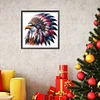 5D DIY Full Square Drill Diamond Painting Indian Eagle Kit Home Decor 35x35cm