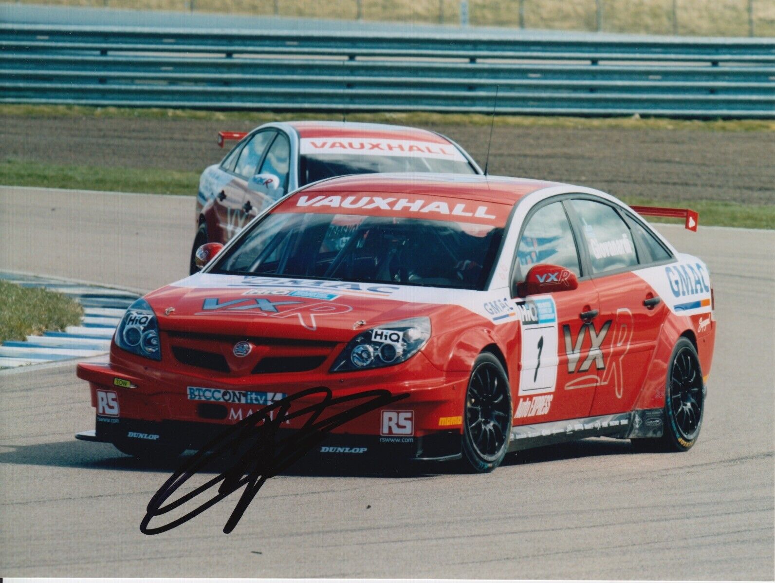 Fabrizio Giovanardi Hand Signed 8x6 Photo Poster painting - Touring Cars Autograph.