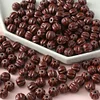 Elegant Purple Brown Ceramic Beads DIY Jewelry Accessories
