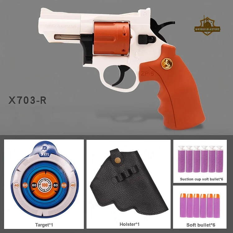 Little Moon Revolver Toy Gun ZP5 Alloy 357 Python Model