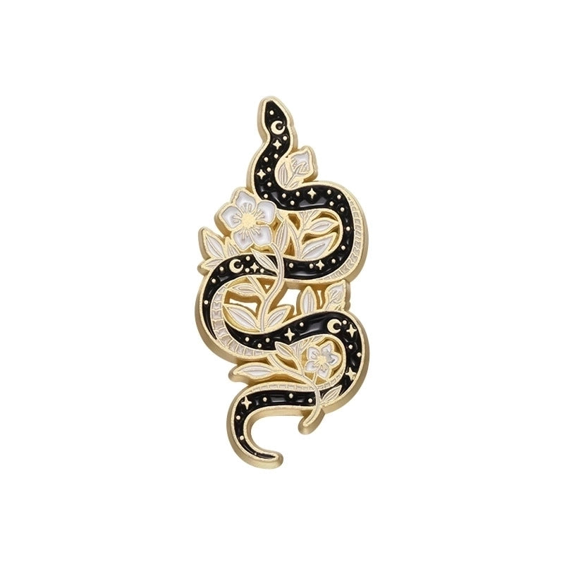 Cartoon Style Snake Shark Alloy Stoving Varnish Plating Unisex Brooches
