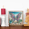 Papillon de plage-peinture diamant en forme sp&eacute;ciale-30*30cm
