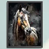 Watercolor Horse-11CT Stamped Cross Stitch 40*53cm