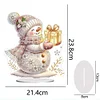 Diamond Painting Christmas Winter Snowman Desktop Ornaments for Decorations