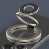 Magnetic rotating bracket desktop ring buckle back magnetic double ring mobile phone holder double-sided magnetic foldable bracket