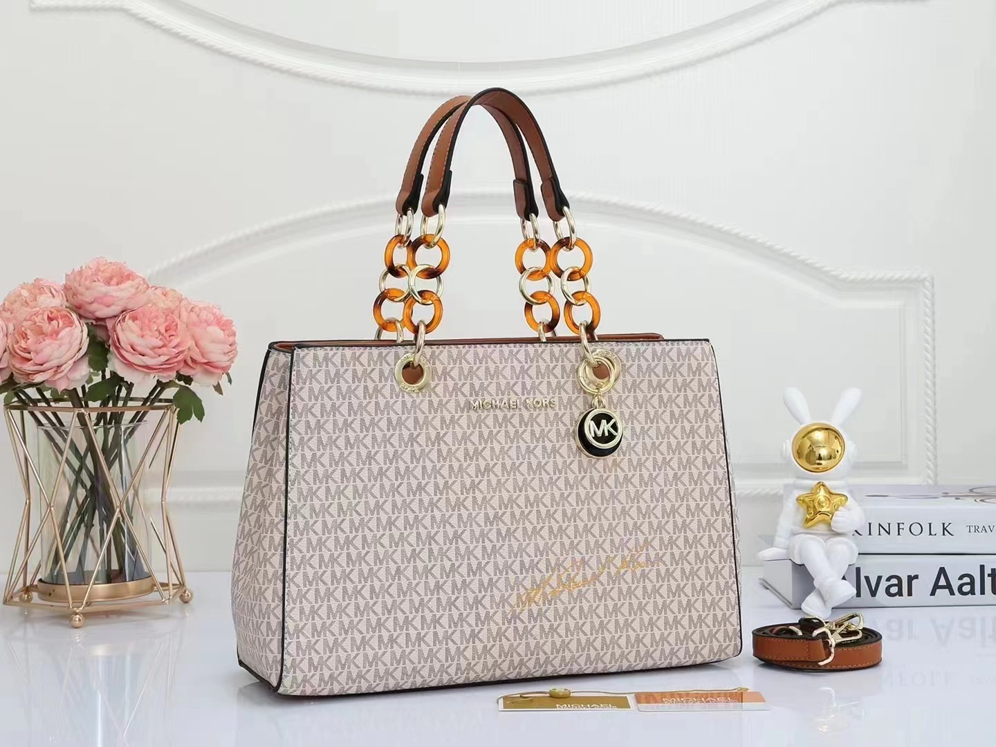 【🔥🔥🔥Factory direct sales】2023 latest MICHAEL KORS MK MARILYN Hand Shoulder Crossbody Bag Women - Medium - Middle East Sale💥💥💥
