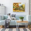 Autumn Cabin-14CT Stamped Cross Stitch 36*30cm/14.17*11.81in tapestrymarket