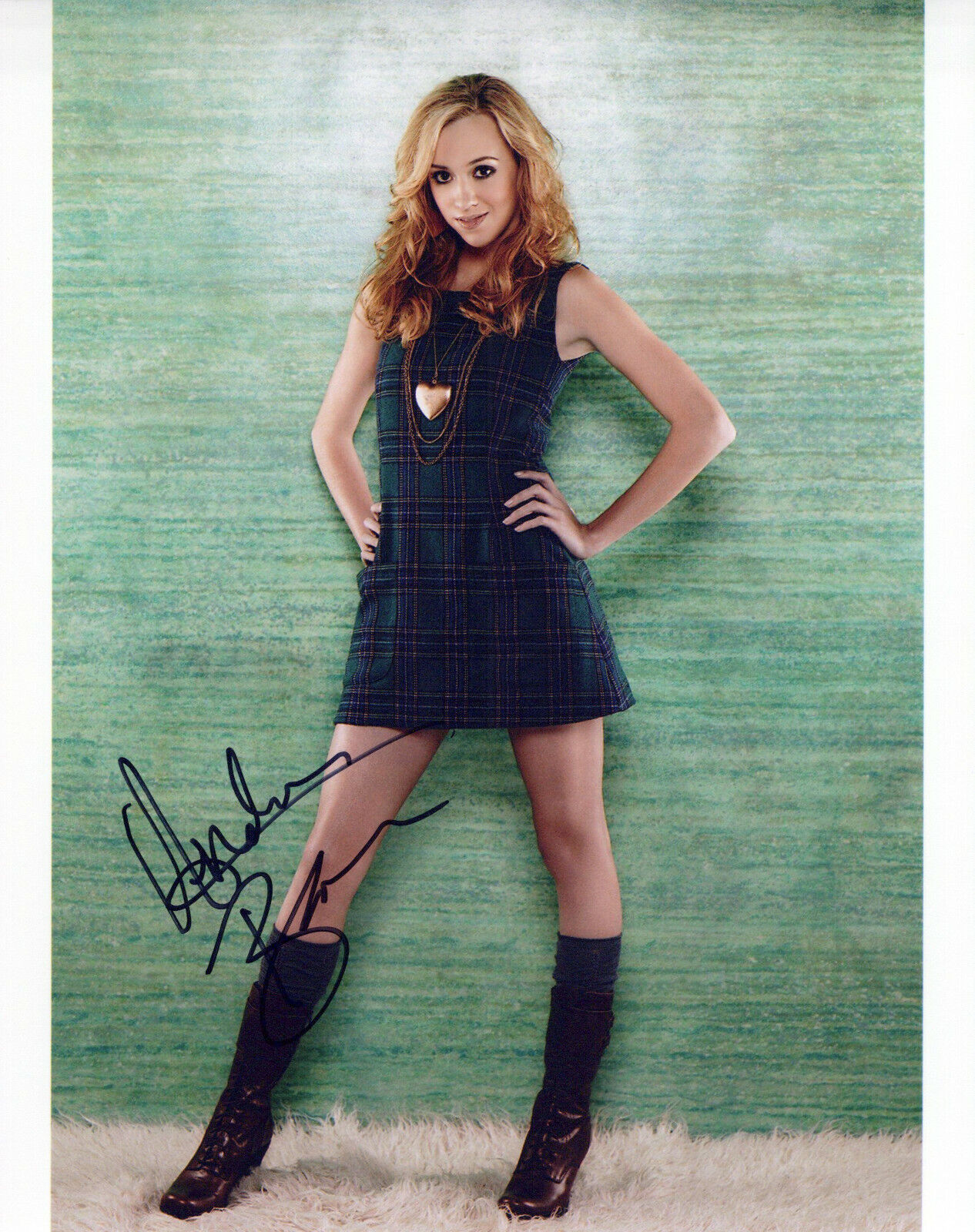 Andrea Bowen glamour shot autographed Photo Poster painting signed 8x10 #2