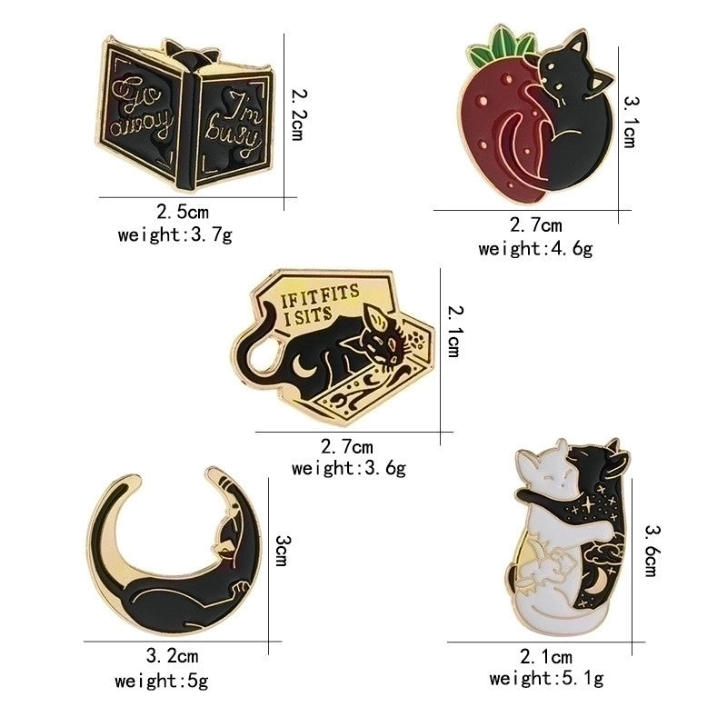 Cartoon Style Cute Cowboy Style Animal Alloy Stoving Varnish Plating Kid’s Unisex Brooches Collar Pin