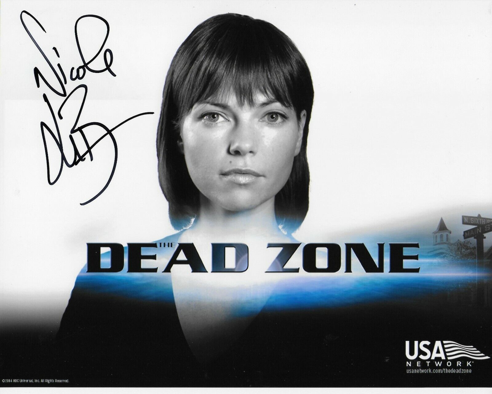 Nicole De Boer Dead Zone Original Autographed 8X10 Photo Poster painting