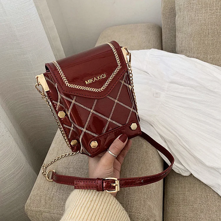 One-Shoulder Crossbody Fashion Chain Bag