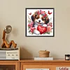 uk.everydayedeals Diamond Painting - Full Square - Love Heart Dog(35*35cm)