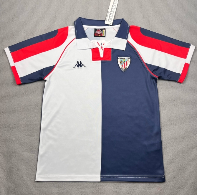 1998-1999 Retro Athletic Bilbao Third Away Football Jersey 