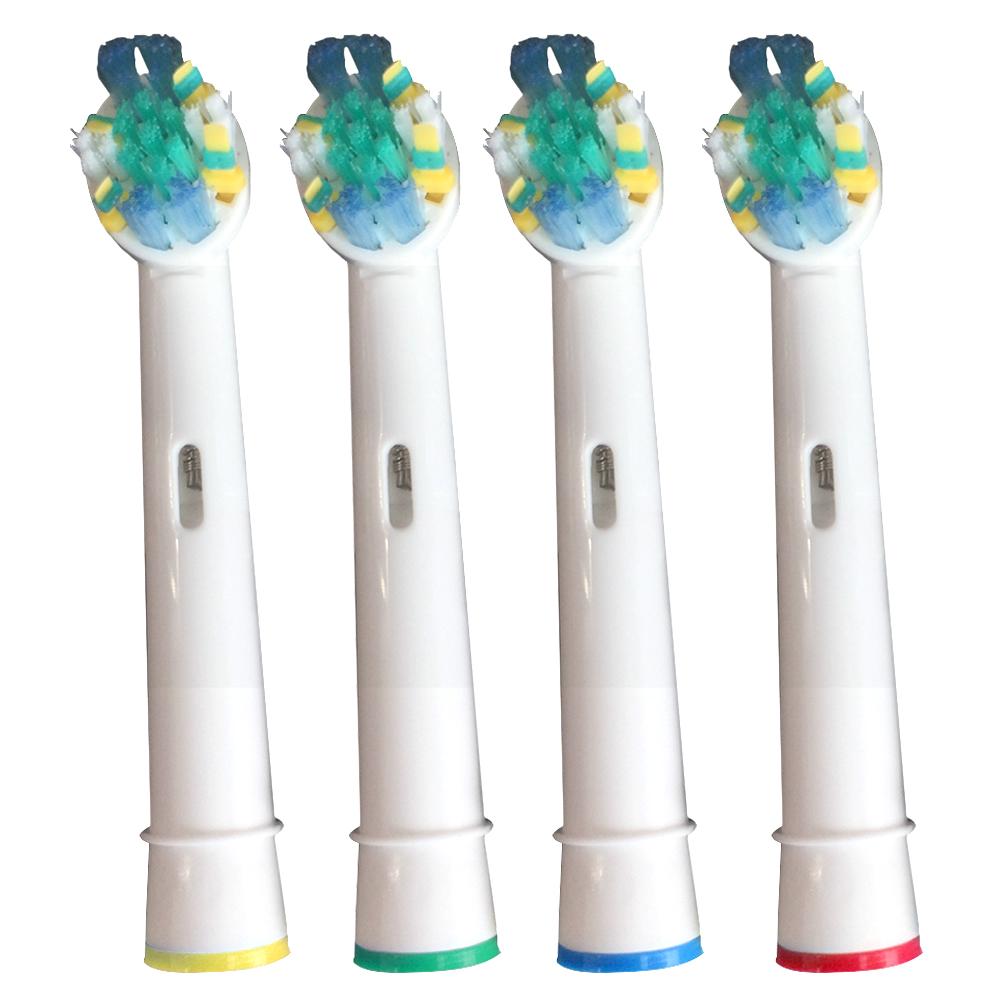 

4pcs/set Replacement Brush Heads for Braun Oral-B Electric Toothbrushes, 501 Original