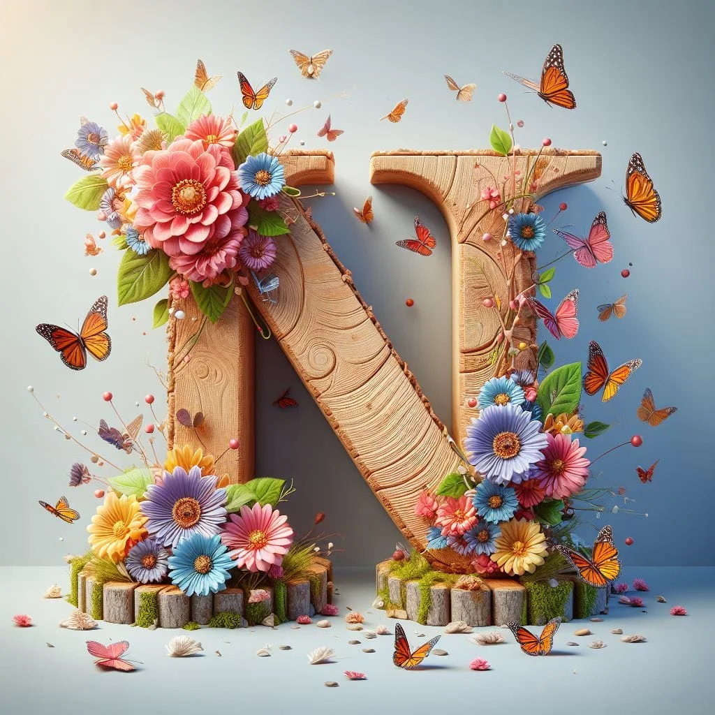 Diamond Painting - Full Round Drill -  wooden Alphabet(Canvas|40*40cm)