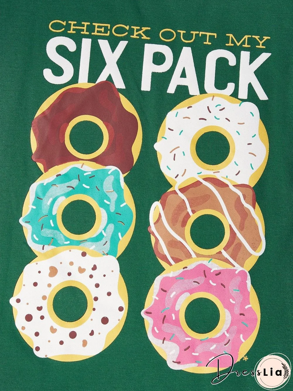 Guys Slogan Donut Graphic Tee