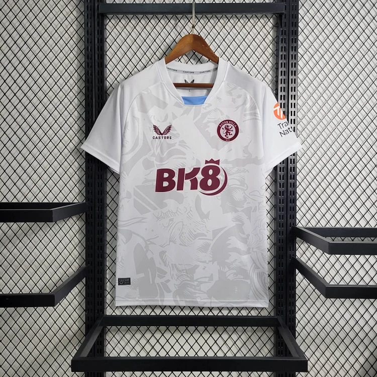Aston Villa Away Shirt Kit 2023-2024