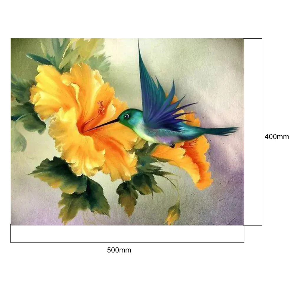 Flower Bird - Paint By Number(50*40cm)