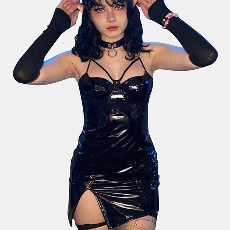 “Cute Cat ”Straps Bodycon Mini Dress