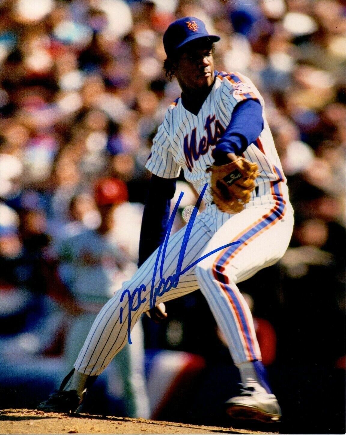 Doc Gooden Autographed Signed 8x10 Photo Poster painting ( Mets ) REPRINT