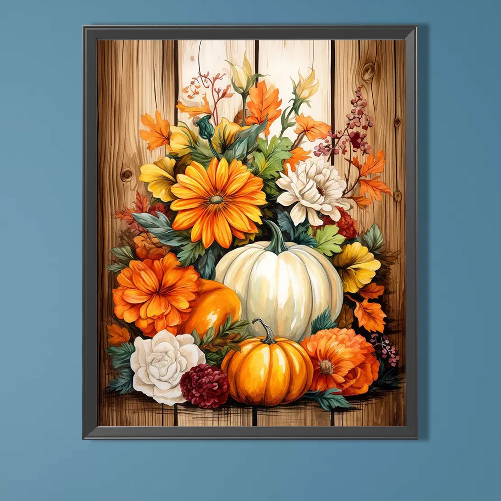 Full Round Diamond Painting 40*50cm - Pumpkin