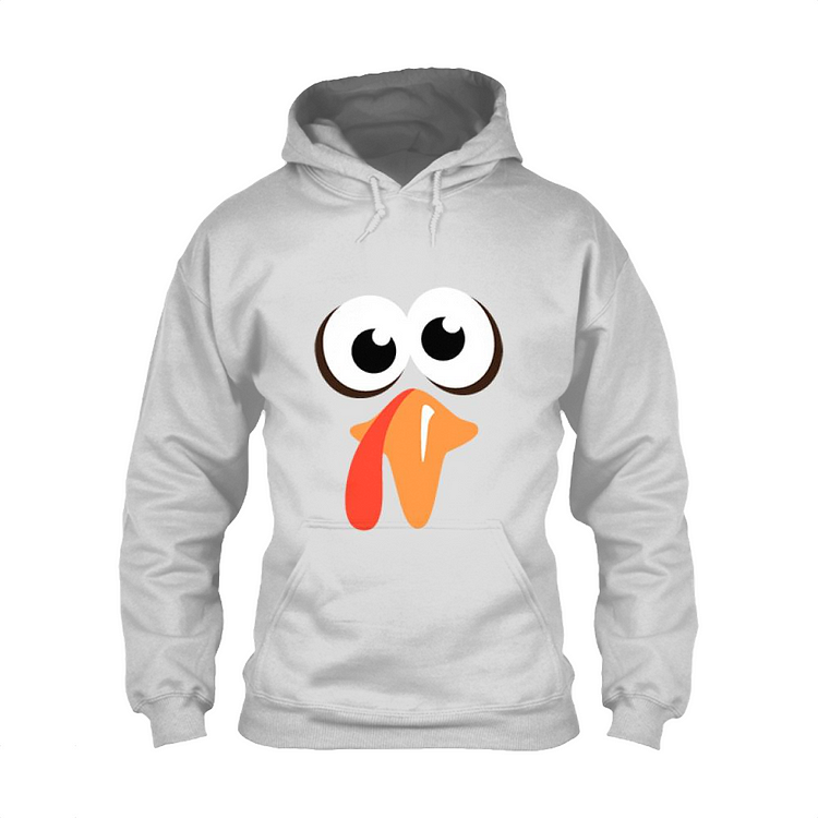 Silly Turkey Face, Thanksgiving Classic Hoodie