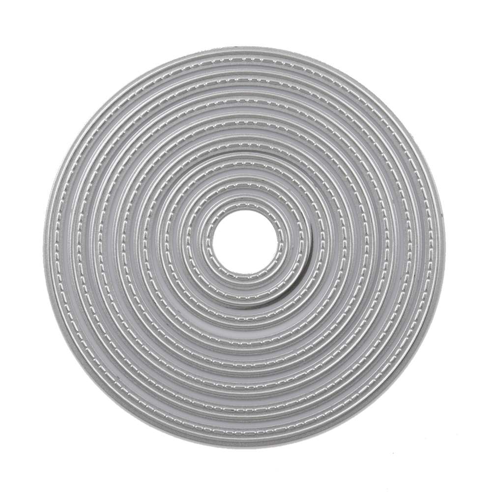 

8pcs Circle - Paper Craft Cutting Dies, 501 Original