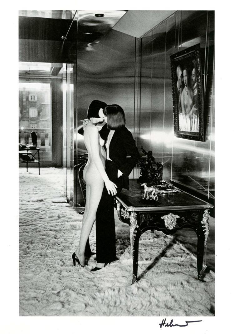 HELMUT NEWTON Signed Photo Poster paintinggraph - Controversial Photo Poster paintinggrapher - reprint