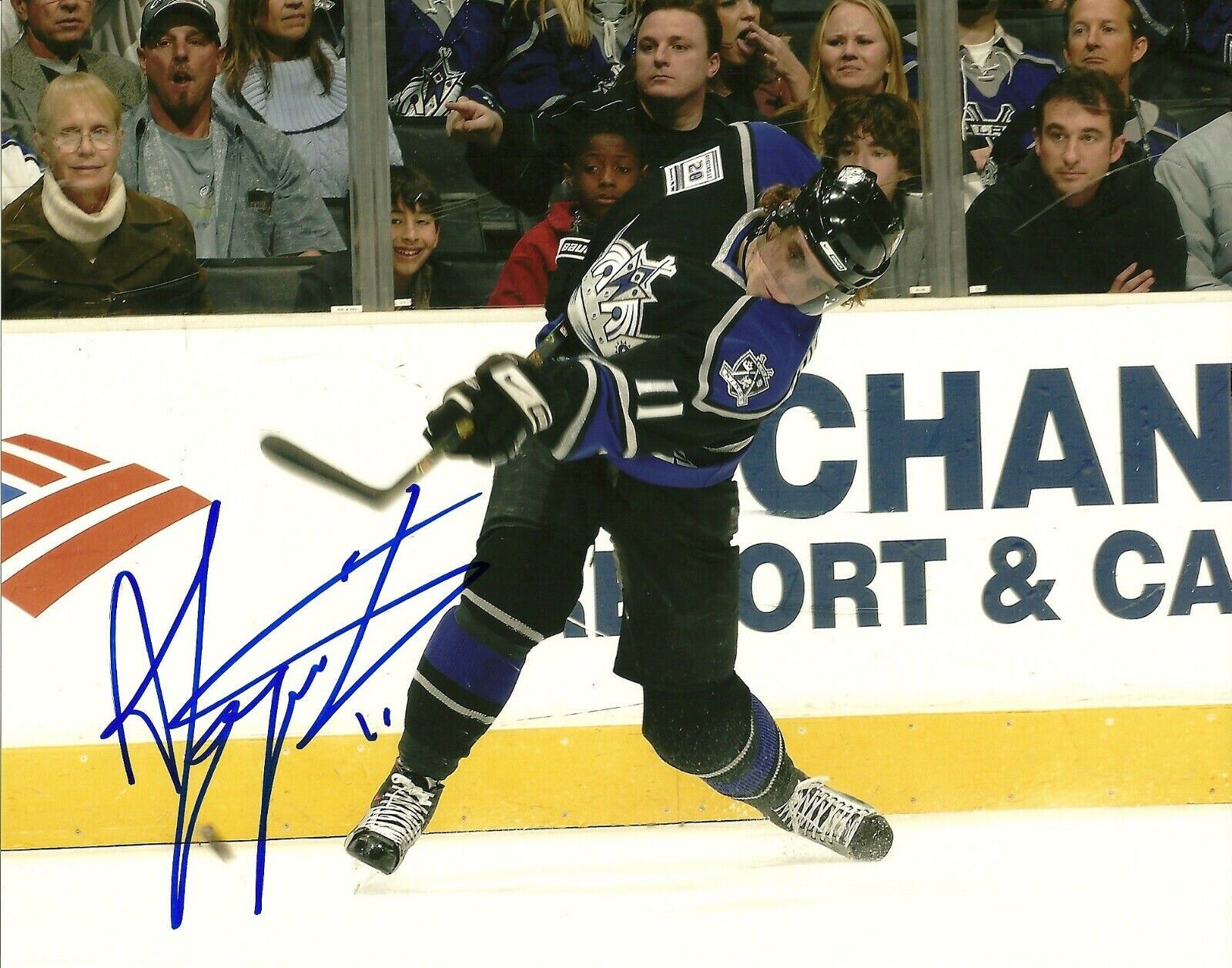 Anze Kopitar Autographed Signed 8x10 Photo Poster painting Kings REPRINT