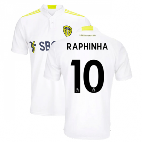 Leeds United Raphinha 10 Home Trikot 2021-2022
