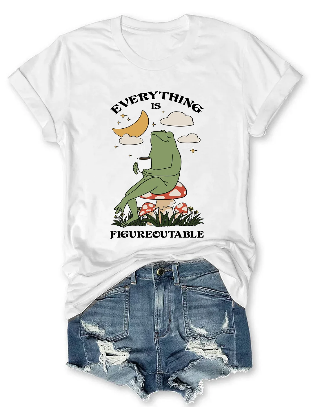 Everything is Figureoutable Motivation T-shirt