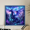 Dragon-14CT Stamped Cross Stitch 45*45cm