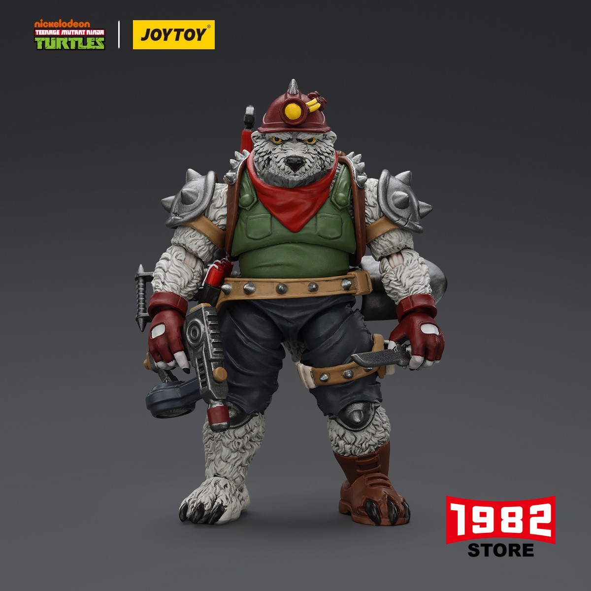 JOYTOY TMNT Dirtbag Turtles 1/18 Scale JT01505 Soldier Action Figure Model Toy Premium Detailed Poseable Collectible for TMNT Fans Adult Collectors Kids Gift Display-Worthy High-Quality