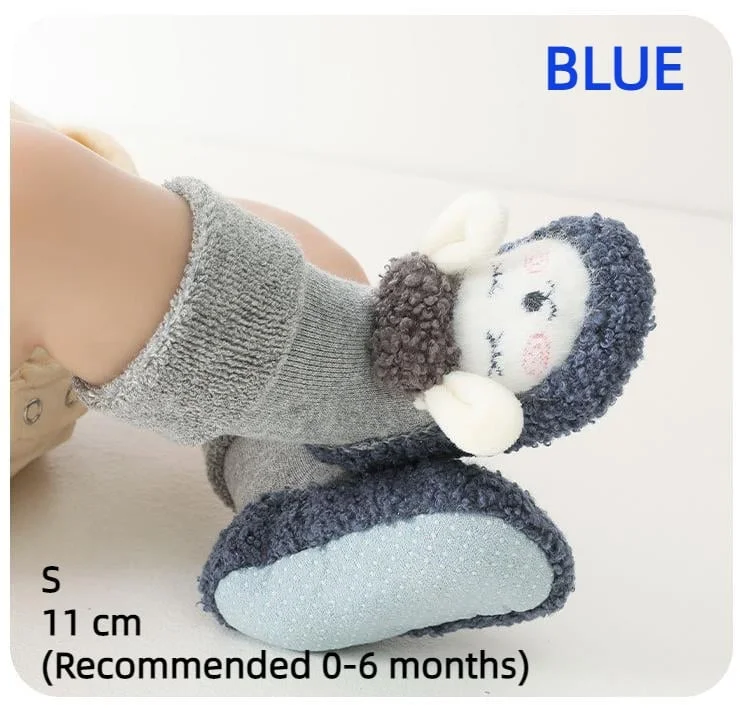 (🎁Hot Sale- 48% OFF🎁) Baby Cartoon Plush Cotton Toddler Shoes - 🔥Buy 2 Get Extra 10% OFF