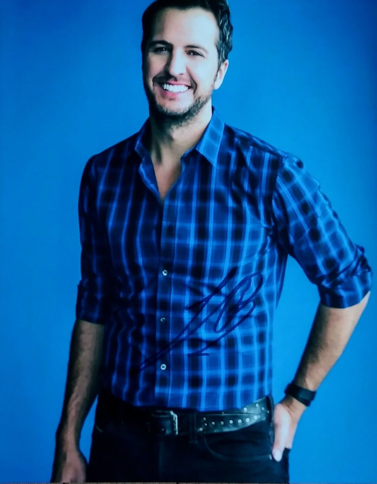 LUKE BRYAN AUTOGRAPHED SIGNED 8x10 Photo Poster painting - COUNTRY