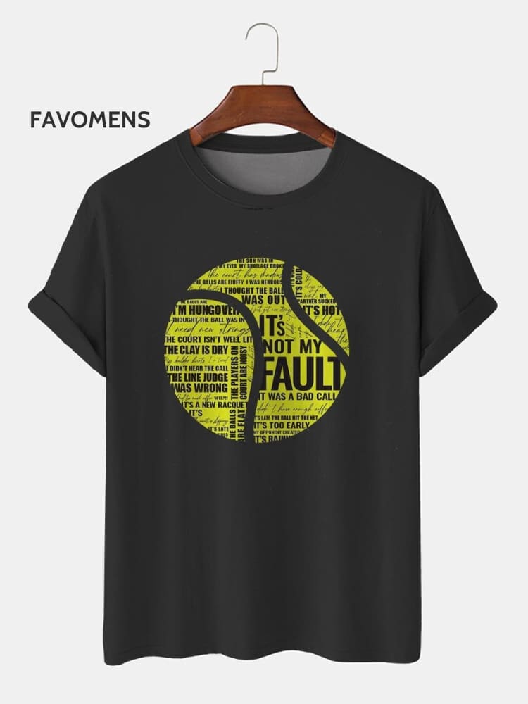 Sports Tennis T-Shirt Multicolor / S