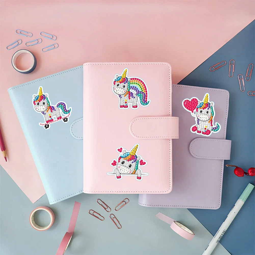 Diamonds Painting Sticker DIY Craft Cartoon Paster Home Decor