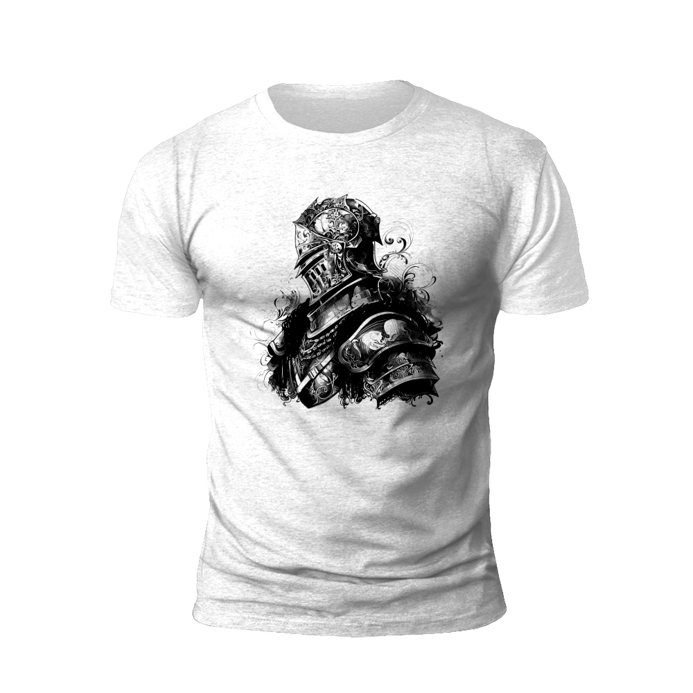 Knight's Resolve: The Armored Heart T-shirt