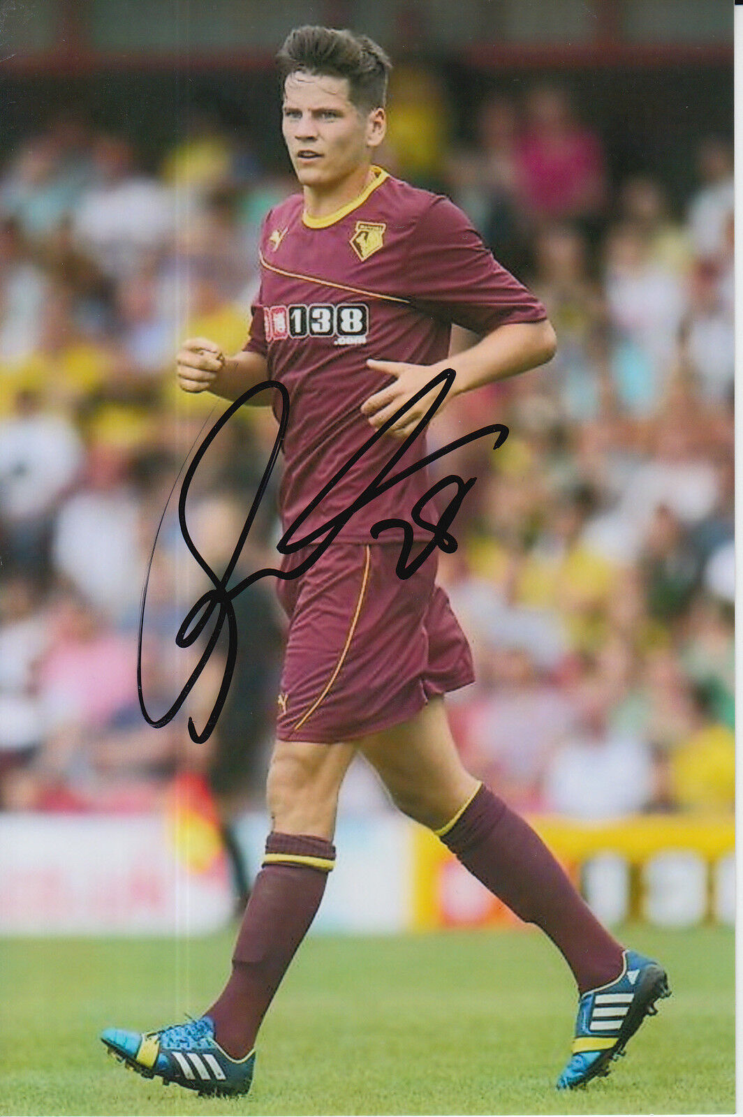 WATFORD HAND SIGNED SEAN MURRAY 6X4 Photo Poster painting.