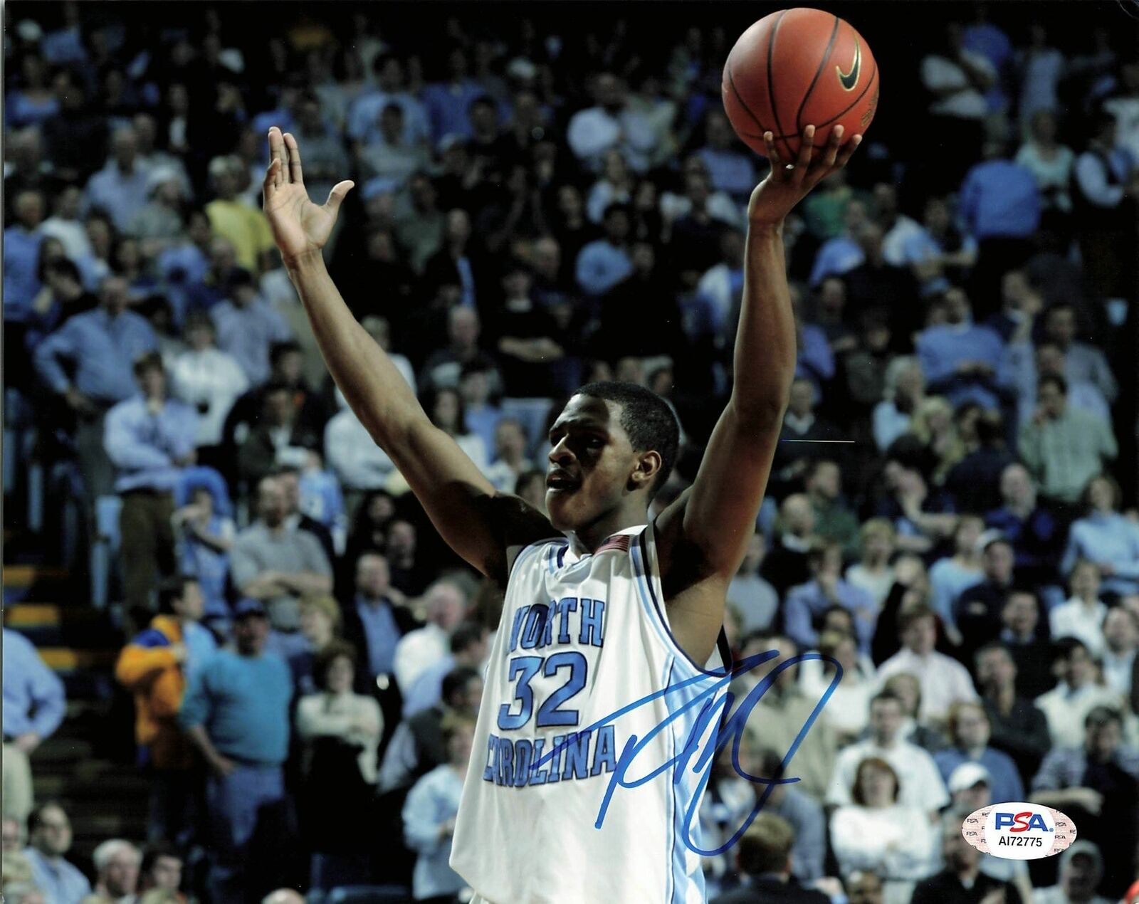 RASHAD McCANTS signed 8x10 Photo Poster painting PSA/DNA North Carolina Autographed